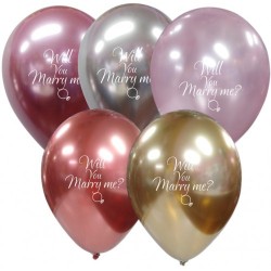 ΜΠΑΛΟΝΙ  ΛΑΤΕΞ 12" WILL YOU MARRY ME? 