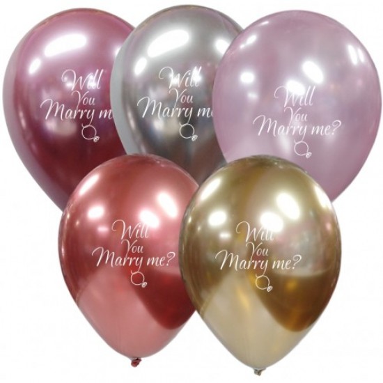 ΜΠΑΛΟΝΙ  ΛΑΤΕΞ 12" WILL YOU MARRY ME? 