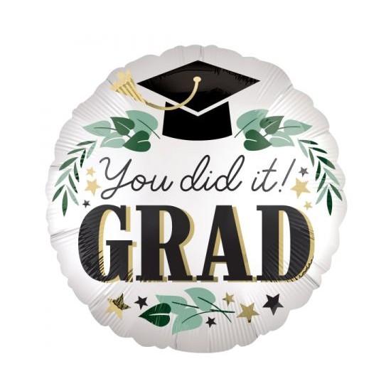 Μπαλόνι Foil 17" Satin You Did It Ivy Grad / 43 εκ