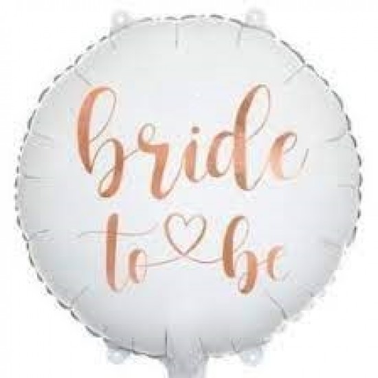 Μπαλόνι Foil 18″ Bride To Be Λευκό Μπαλόνι Foil 18″ Bride To Be Λευκό