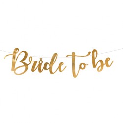 Γιρλάντα Χρυσή για Bachelor “Bride to Be”