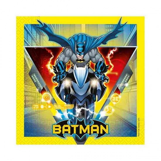 Χαρτοπετσέτες Μεγάλες Batman Rogue Rage (20 τεμ)