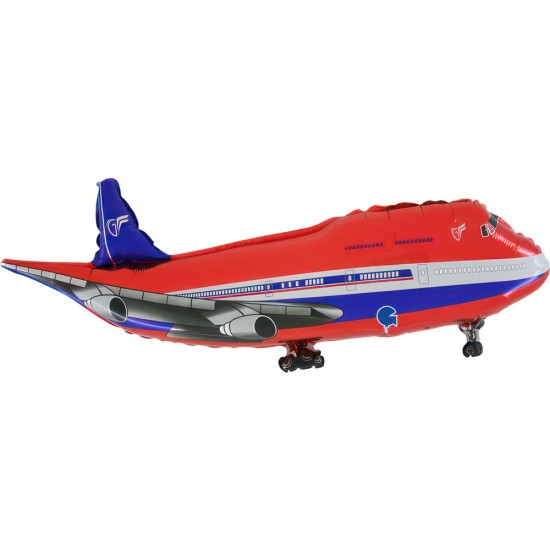 Μπαλόνι Foil 38″ Αεροπλάνο Κόκκινο Μπαλόνι Foil 38″ Αεροπλάνο Κόκκινο