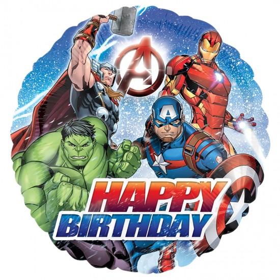 Μπαλόνι Foil 18″ Γενεθλίων Avengers Μπαλόνι Foil 18″ Γενεθλίων Avengers