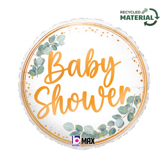 Μπαλόνι Foil 18″ Baby Shower Ευκάλυπτος Μπαλόνι Foil 18″ Baby Shower Ευκάλυπτος