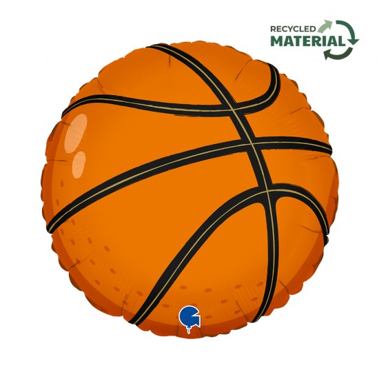 Μπαλόνι Foil 18″ Μπάλα Basket Μπαλόνι Foil 18″ Μπάλα Basket