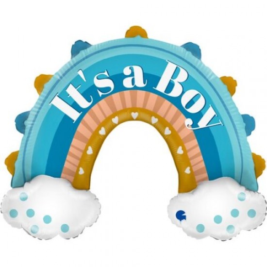 Μπαλόνι Foil 31” Boho Ουράνιο Τόξο It’s a Boy Μπαλόνι Foil 31” Boho Ουράνιο Τόξο It’s a Boy