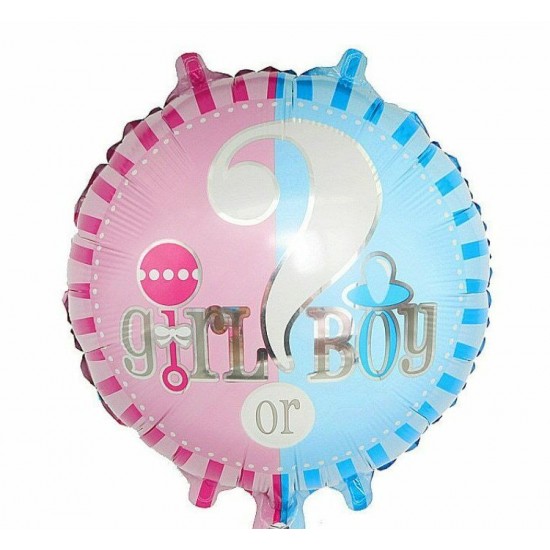 Μπαλόνι Foil 18″ Boy or Girl Μπαλόνι Foil 18″ Boy or Girl