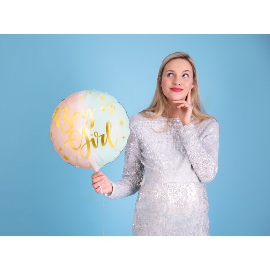 Μπαλόνι Foil Για Gender Reveal “Boy or Girl”