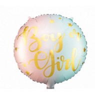 Μπαλόνι Foil Για Gender Reveal “Boy or Girl”