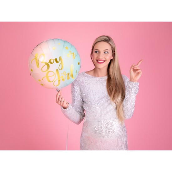 Μπαλόνι Foil Για Gender Reveal “Boy or Girl”