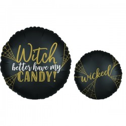 Μπαλόνι Foil 18″ Halloween satin Wicked