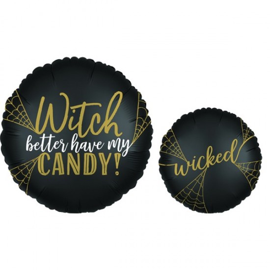 Μπαλόνι Foil 18″ Halloween satin Wicked Μπαλόνι Foil 18″ Halloween satin Wicked