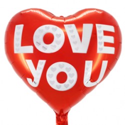 Μπαλόνι Foil 18”  Καρδιά Ι Love You sign