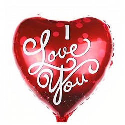 Μπαλόνι Foil 18″ Καρδιά Love You καλλιγραφικά