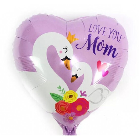 Μπαλόνι Foil 18″ Μπαλόνι Love You Mom Μπαλόνι Foil 18″ Μπαλόνι Love You Mom