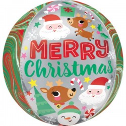 Μπαλόνι Orbz Christmas