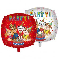 Μπαλόνι Foil 18″ Τετράγωνο Paw Patrol – Party