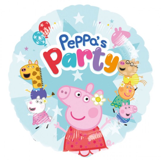 Μπαλόνι Foil 18″ Peppa’s Party Μπαλόνι Foil 18″ Peppa’s Party