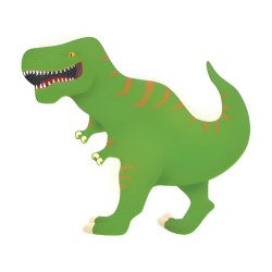 Μπαλόνι Foil 31″ Πράσινος Δεινόσαυρος T-Rex