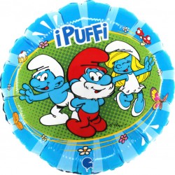 Μπαλόνι Foil 18″ Στρουμφάκια iPuffi