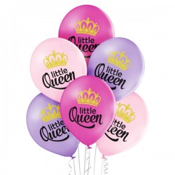 Μπαλόνια Λάτεξ 12" Little Queen (6 τεμ)