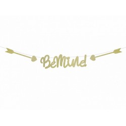 Banner Be Mine με γκλίτερ