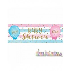 Banner Gender Reveal Balloons 