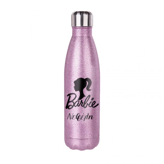 Παιδικό Παγούρι Θερμός με ροζ Glitter – Barbie Παιδικό Παγούρι Θερμός με ροζ Glitter – Barbie