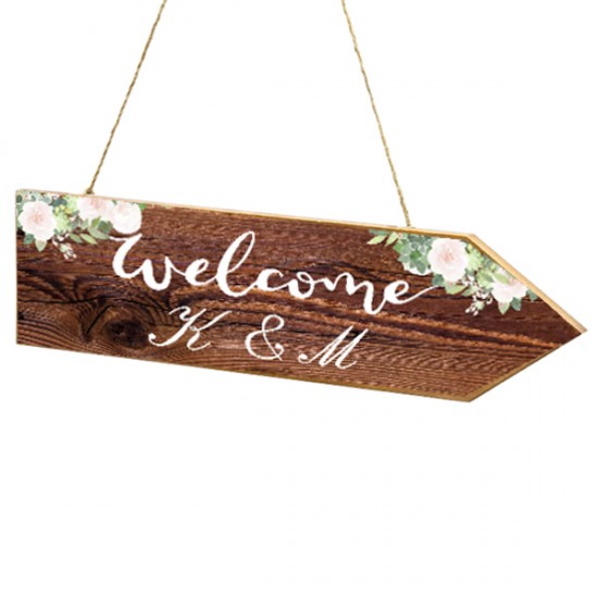 Πινακίδα Γάμου Rustic Wood Πινακίδα Γάμου Rustic Wood