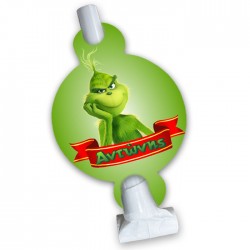 Blowouts Χριστουγεννιάτικα Grinch (8 τεμ)