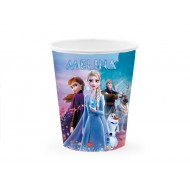 Ποτήρια με όνομα Frozen (6 τεμ)