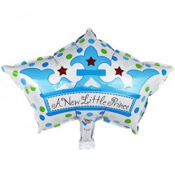 Μπαλόνι γέννησης Στέμα ‘New little Prince’ 65 εκ