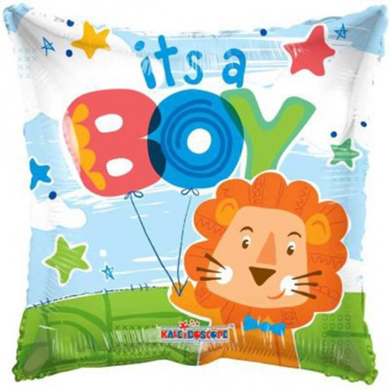 Μπαλόνι Γέννησης It’s a Boy τετράγωνο 46εκ Μπαλόνι Γέννησης It’s a Boy τετράγωνο 46εκ
