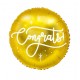  18″ Χρυσό Μπαλόνι “Congrats”