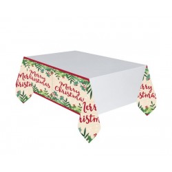 Τραπεζομάντηλο πλαστικό Merry Holly Day 1.37 X 2.59μ