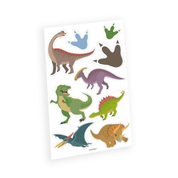  Τατουάζ Happy Dinosaur (9 τεμ)