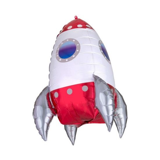  Μπαλόνι Φοιλ Σχήμα Ultrashape Rocket Ship 73εκ