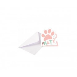Προσκλήσεις με Φακέλους Hello Pets / 8 τεμ