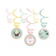 Swirl  Κρεμαστά Διακοσμητικά Hello Pets / 6 τεμ - 13 εκ