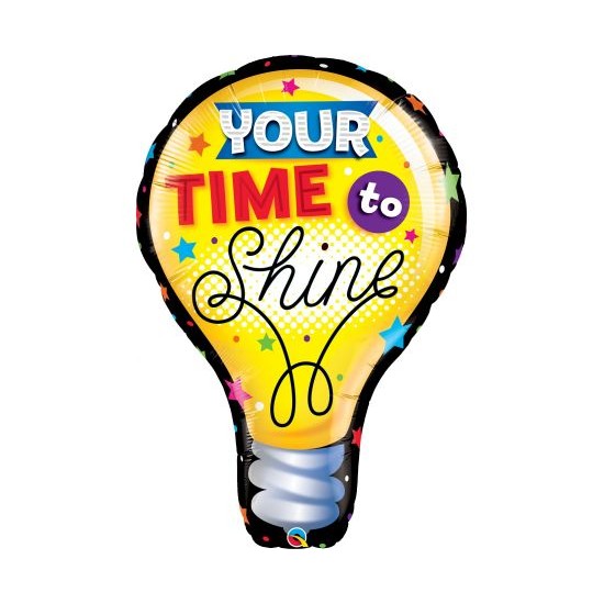  Μπαλόνι Φοιλ Σχήμα 40" Your Time to Shine