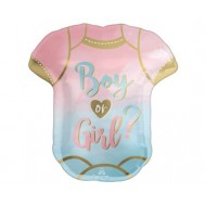 Μπαλόνι Foil Baby Onesie The Big Reveal