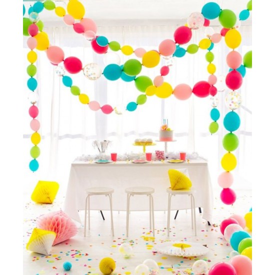 Colourful Balloon Garland