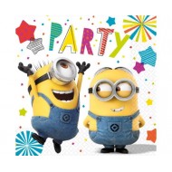  Χαρτοπετσέτες Μεγάλες Minions /16 τεμ