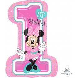 Μπαλόνι Foil Minnie 1st Birthday
