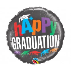Μπαλόνι Foil 18" Στρογ. Happy A+ Graduation