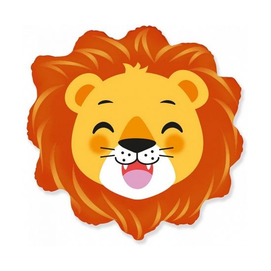  Μπαλόνι Φοιλ Σχήμα Κεφάλι Λιοντάρι/ 64 εκ