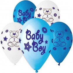 Μπαλόνι Λάτεξ 12″ Baby boy αρκουδάκι