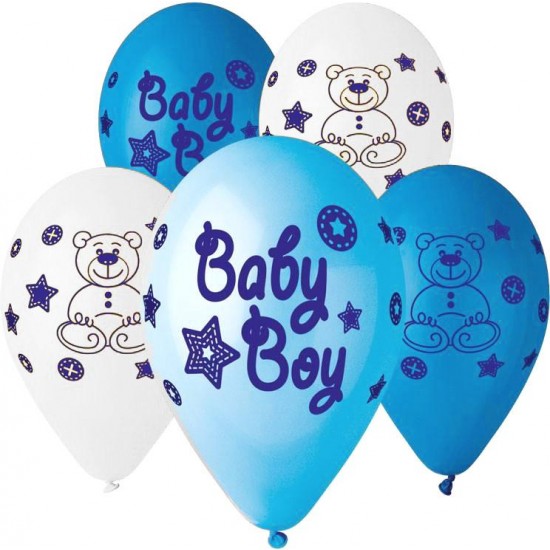 12″ Μπαλόνι Baby boy αρκουδάκι