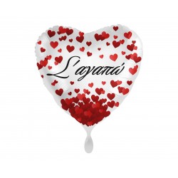 Μπαλόνι Foil 17" Σ'Αγαπώ Red Hearts / 43 εκ